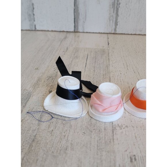 Mini Church Top Hat both variety set ornament Xmas - Picture 6 of 10